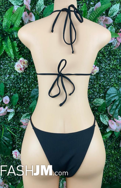  Two Piece Swimsuit Black image1