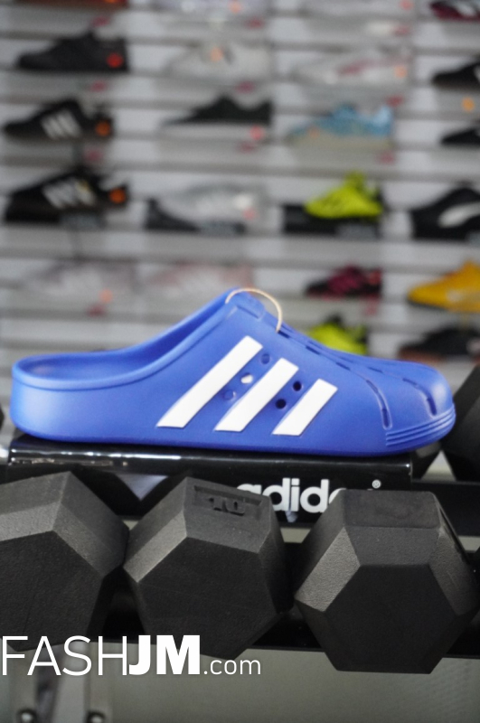  Adidas Slippers Crocks Style Slides Blue image1