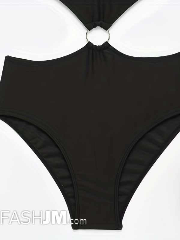  Ring-Linked One Piece Swimsuit image3