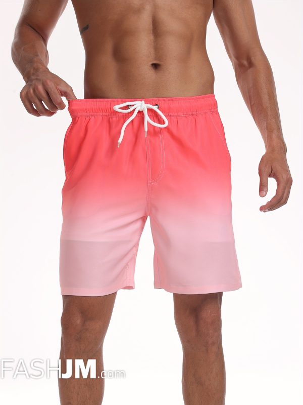  2-in-1 Double Layer Beach Shorts With Inner Pocket image1