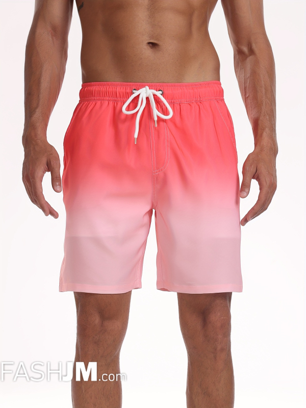  2-in-1 Double Layer Beach Shorts With Inner Pocket image2