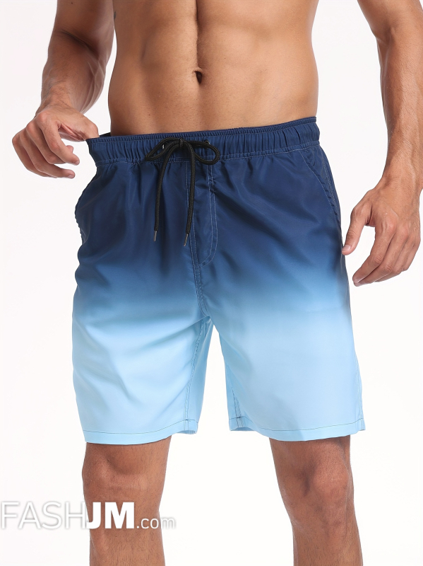  2-in-1 Double Layer Beach Shorts With Inner Pocket image2