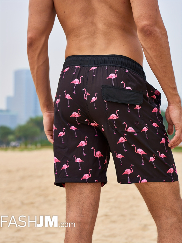  2-in-1 Double Layer Beach Shorts With Inner Pocket image3