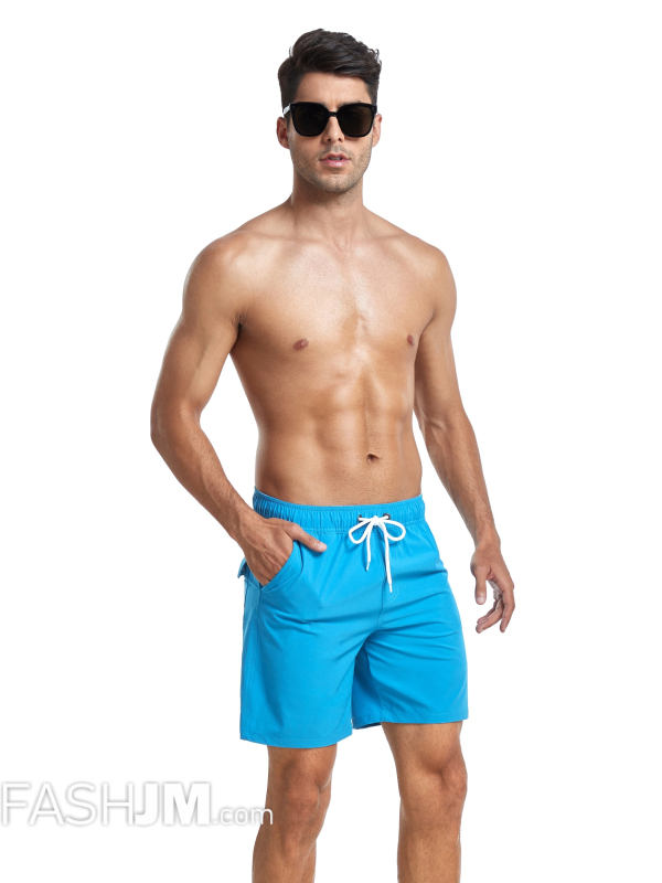  2-in-1 Double Layer Beach Shorts With Inner Pocket image3