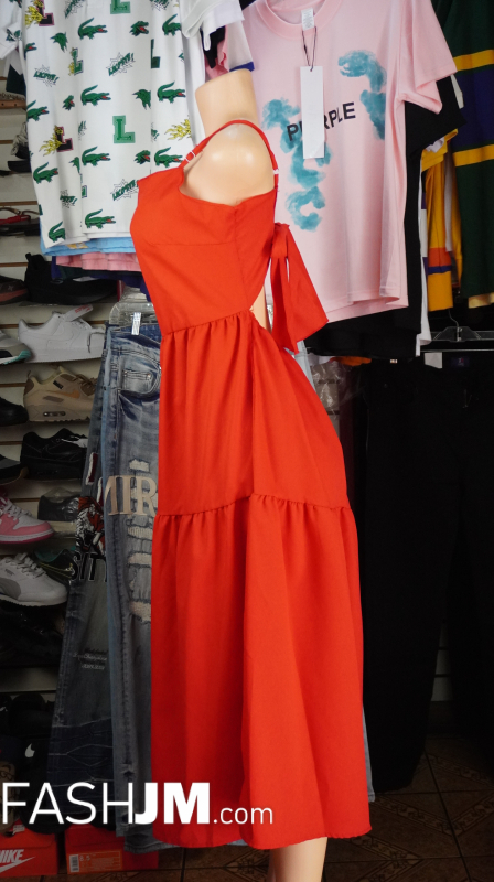  Orange Dress image2