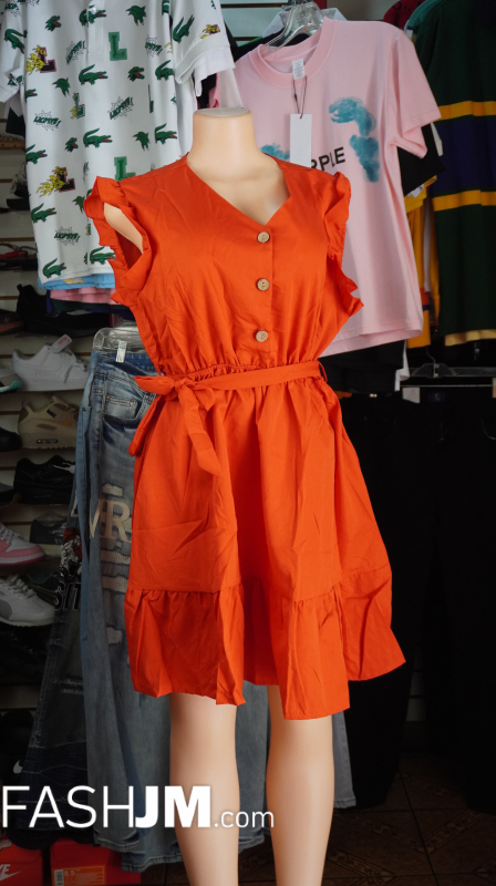  Orange Dress image0