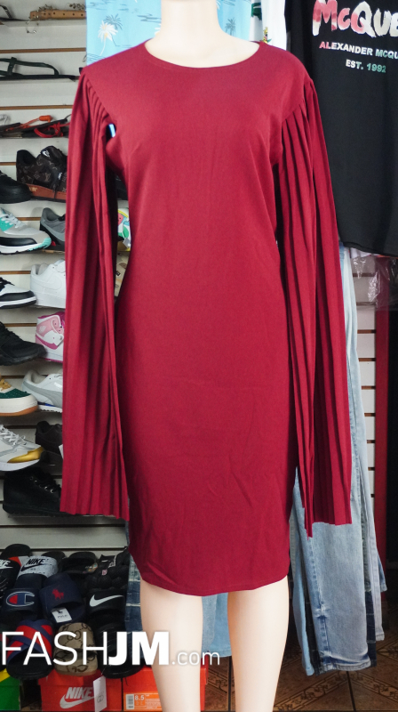  Burgundy Dress image0