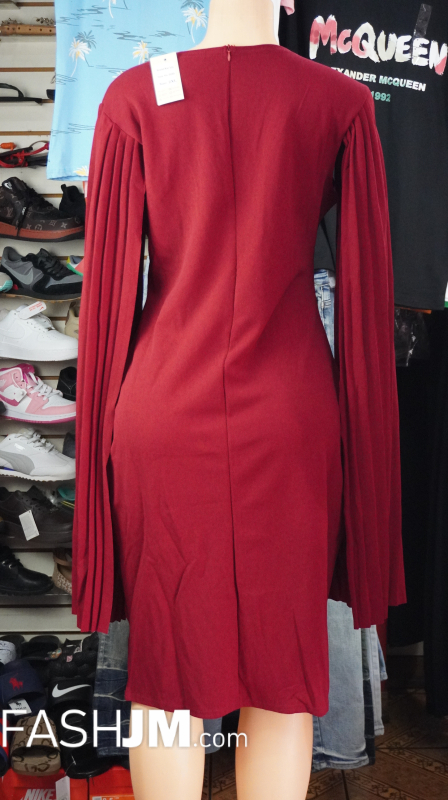  Burgundy Dress image1