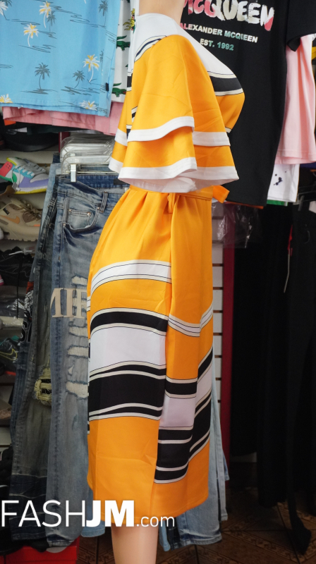  Yellow Swirl Dress image1