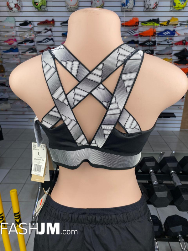  Black Adidas Crop Top image1