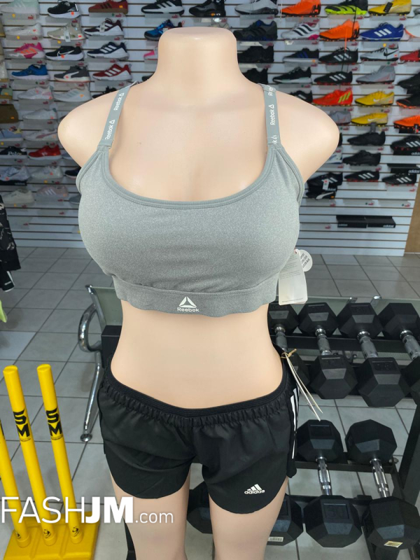  Gray Rebook Crop Top image0