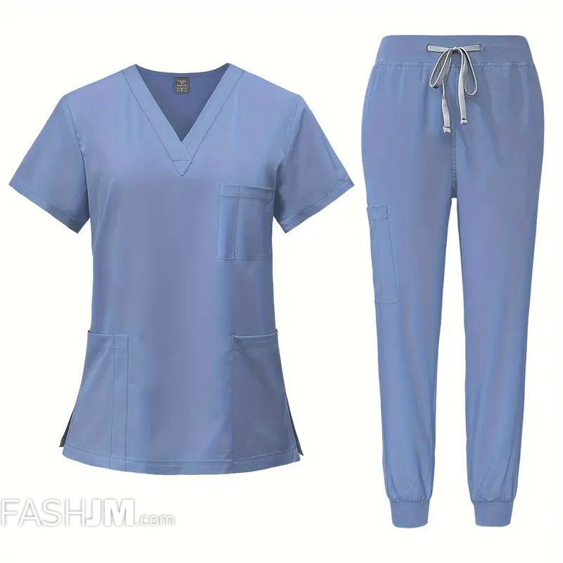  Scrubs Quick-Dry Summer Work Uniforms image0